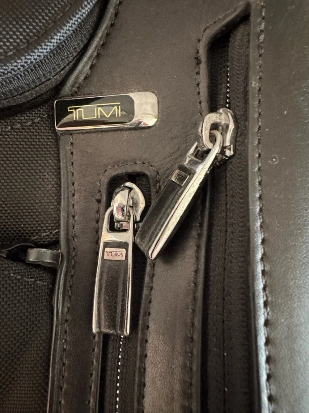 Tumi Black Rolling Briefcase Carry-On